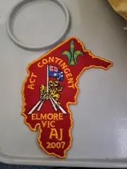 AJ2007 Elmore ACT Contingent Scout Jamboree Badge