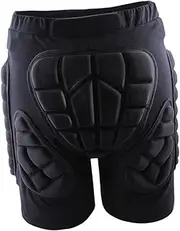 Homoyoyo Shorts Snowboard Hockey Pants Boys and Girls Youth Adult Protective Ski Skating Pants Hip Thigh Tailbone Padding