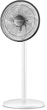 Stand Floor Fan High Energy Silence Oscillating Fan 3 Speed Settings with Remote Built-in Support Phone Interconnection Floor Fan