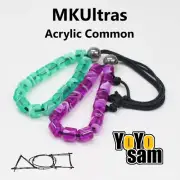AroundSquare MKUltras Acrylic Common Edition - Mala/Komboloi Beads -Manipulation