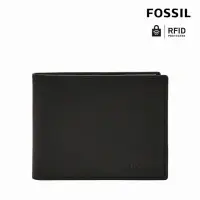 在飛比找momo購物網優惠-【FOSSIL 官方旗艦館】Derrick 真皮RFID防盜