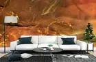 3D Watercolor Marble Gold Wallpaper Wall Murals Removable Wallpaper 32