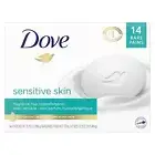 14-Bars Dove Beauty Bar More Moisturizing Than Bar Soap for Softer Skin 3.75oz