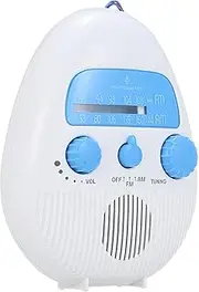 Radios Portable Am Fm,Waterproof Personal Radio Adjustable Pocket Radios | Built-in Speaker Knob Design Fm and Am Receiver Clear Sound for Men Women