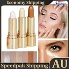 Glitter Makeup Highlighter Stick Face Contour Brightener Shimmer Bronzer(01 AU