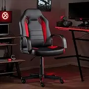 Ergonomic Computer Gaming Chair Home Office Racing Executive Video Task Desk PU Leather for Adults Teens Kids Gamer