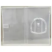 1PC Replacement Clear Game Cases W/ Sleeves For Original PSP / UMD Covers