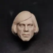 1/12 Scale Javier Balden Anton Chigurh Head Sculpt Unpainted Fit 6" ML Figure