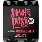 Sour Puss Watermelon Can 8% 330mL