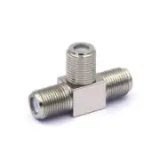 5PCS F Type Coax Splitter 3 Way Adapter Connector for Combiner TV Cable