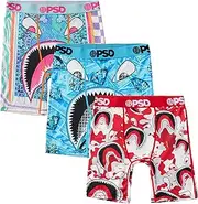 [PSD] Youth Boy's Warface Print Boxer Briefs - Breathable and Supportive Kids Underwear with Moisture-Wicking Fabric