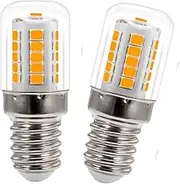 UCINNOVATE E14 LED Light Bulbs, 3W (30W Equivalent), Warm White, Ideal for Range Hood Fridge Kitchen Home Light Decoration Bulbs, 220-240V, 2 Pcs, Non Dimmable