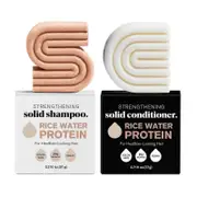 Rice & Protein Shampoo Bar for Thinning Hair - Volume Shampoo Bar for Men and Women, Hair Thickening & Nourishing and Htdrating 1pcs