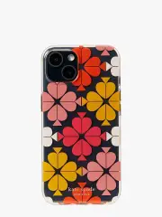 multicolour spade flower iphone 13 case