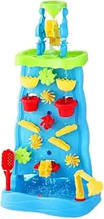 Keezi Kids Sand and Water Table Waterfall Wall Sandpit Toys Beach Shovel