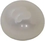 [Sahiba Gems] 5.50 Ratti / 5.00 Carat Natural Cultured Fresh Water Pearl Moti Round Shape Gemstone, 5.50 Ratti, Non-Precious Metal, Pearl