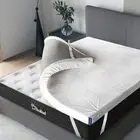 Ballad 3 Inch Memory Foam Mattress Topper, High Density Cooling Pad with Prem...