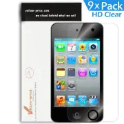 9x Ultra Film Clear Anti Glare LCD Screen Protector For Apple iPod Touch 5 6 Gen