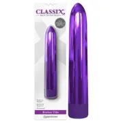 Classix Rocket Vibe - Slimline Metallic Vibrator for Women - Model 7SV-001 - Int