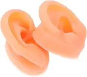NOLITOY Silicone Ear Moulds 1 Set Piercing Ear Model Impression for Training Mannequin Display
