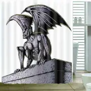 The Bat Blame 3D Shower Curtain Waterproof Fabric Bathroom Decoration
