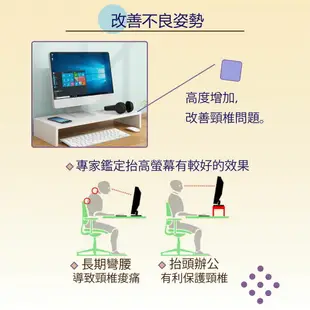 【樂邦】簡約木質螢幕架-桌上螢幕架 電腦架 電腦增高架 電腦螢幕架 增高架 螢幕架 螢幕增高架 鍵盤收納