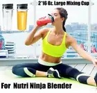 16 Oz. Large Mixing Cup Premium Replacement Part for Nutri Ninja Blender