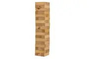 Mega Jenjo Tumbling Tower 54 Piece Giant Wooden Block Game 91cm Jenjo Games