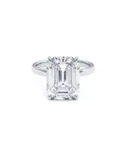 14K 5.00 ct. tw. Lab-Grown Diamond Wire Basket Ring
