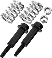 GETAJGHSD Manifold Studs Nuts Kit Bolt Spring Set for Car Repair Stylish Upgrade