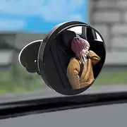 Ongfuwu Baby Car Mirror, Auto Rear Facing Mirrors with Suction Cup, 360° Adjustable Wide Angle Convex Rear View Mirrors, Safety Backseat Babies Mirror, Universal Car Interior Accessories