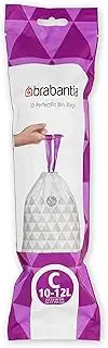 Brabantia PerfectFit Bin Liner Code C (10/12 Litre) 20 Bags/Roll