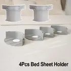 4PCS Adjustable Bed Sheet Clips Bedsheet Grippers Fixed Quilt Fixing Tool