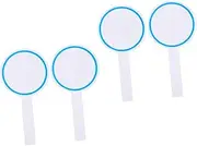 VILLFUL 4pcs Dry Erase Scoreboard Paddles Magnetic Whiteboard Erasers Voting Boards