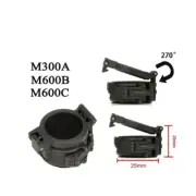Tactical M300 Infrared IR Filter Night-Evolution Flashlight IR Filter M300 M600