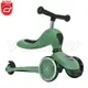 奧地利 Scoot & Ride Cool飛 滑步車 (森林綠) Kick1 二合一滑板車.酷飛滑行車.滑步平衡車