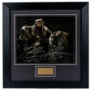 Khary Payton Personally Signed The Walking Dead V3 8 x 10 Photograph Framed