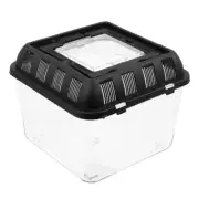 Reptile Pet Terrarium Feeding Boxes for Jumping Spiders Plastic Carrier
