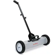 18Inch Magnetic Pick Up Sweeper With Wheel 45Lbs with Telescoping Holder