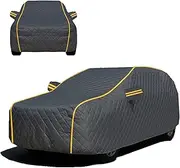 Hail Protector Car Cover Truck Compatible with Ford F150 250/Chevy Silverado/GMC Sierra/Dodge Ram 1500/Toyota Tundra, Waterproof Dustproof(CC,Fit Truck Length Up to 220")