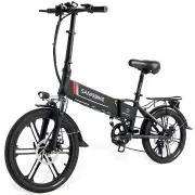 [UK Direct] SAMEBIKE 20LVXD30-II 10AH 48V 350W Electric Moped Bike 20 inch E-bike 40-80km Mileage Electric Bike Max Load