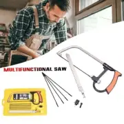 DIY Multiple Purpose Hacksaw Blades Saw Set Saber Handle Pipe Timber Hand Tools