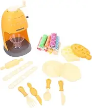 UPKOCH Interactive Kids Toy Plastic Ice Cream Maker Set Kitchen Toys for Boys Girls Develop Skills