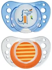 Chicco: Latex Physio Air Soother - 6-16M Blue (2 Pack)