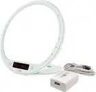 Light Therapy Lamp Bioclock Adjustment Uv-Free 10000 Lux Sunrise Alarm Clock Wak