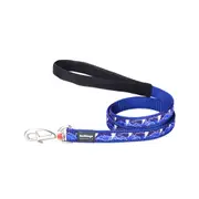Dog Lead by Red Dingo Lightning 1 m Navy Blue 1 x 120 Cm