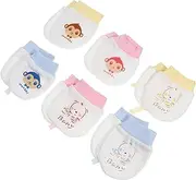 [MOBUTOFU] 6 Sets Anti-scratch Gloves Foot Cover Hand Products for Newborns No Scratch Newborn Gloves Mittens Newborn Cotton Gloves Cotton Gloves Sock Knitting