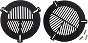 2 Pcs Aluminum Alloy Telescope Astronomy Focusing Mask Caliber Fixed Monocular Telescope, Diameter 144-196Mm & 59-83Mm