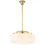 Retro Pendants Lights Brass Abbotsford Period Art Deco Lighting