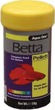 Aquarium Betta Pellet Fish Food 30G 11537 Fish Tank Aqua One